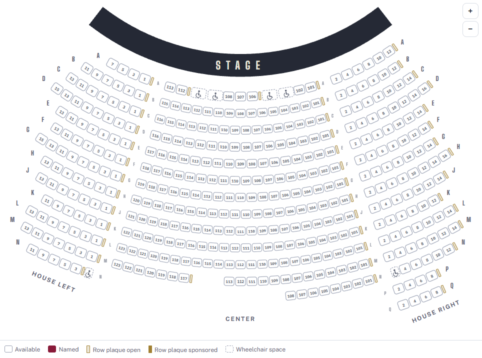 Theater Seat Map